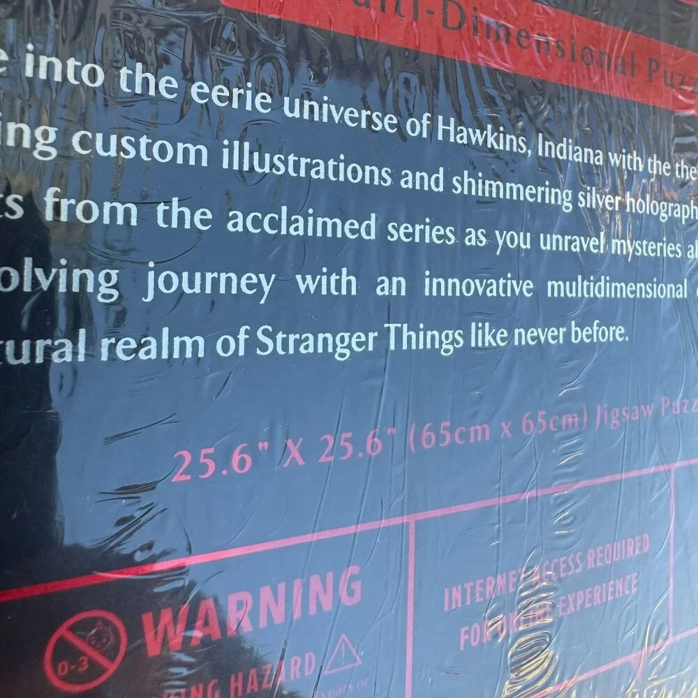 Theory11 Stranger Things 1000-Piece Jigsaw Puzzle 25.6